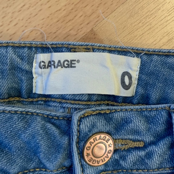 Garage Ripped Blue Jeans - Picture 3 of 3